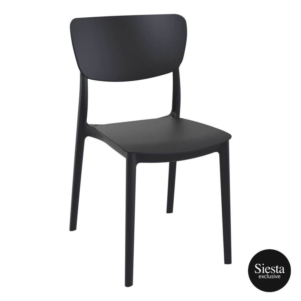 Monna Outdoor Café Chair colour BLACK available to order now!
