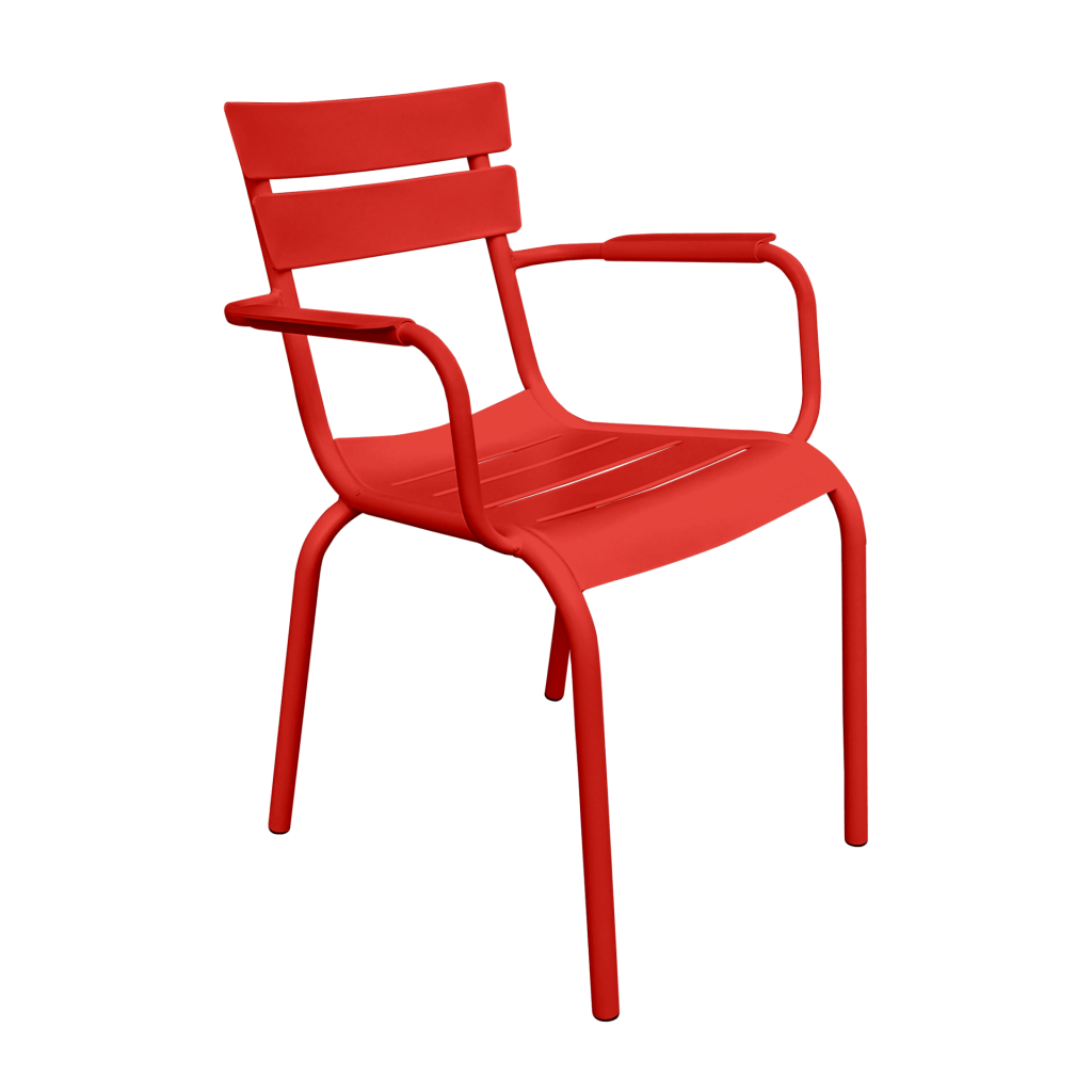 Porto Outdoor Armchair colour RED available to order now!
