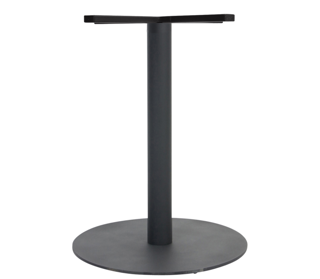 Danube H700 Table Base 450mm colour BLACK available to order now!