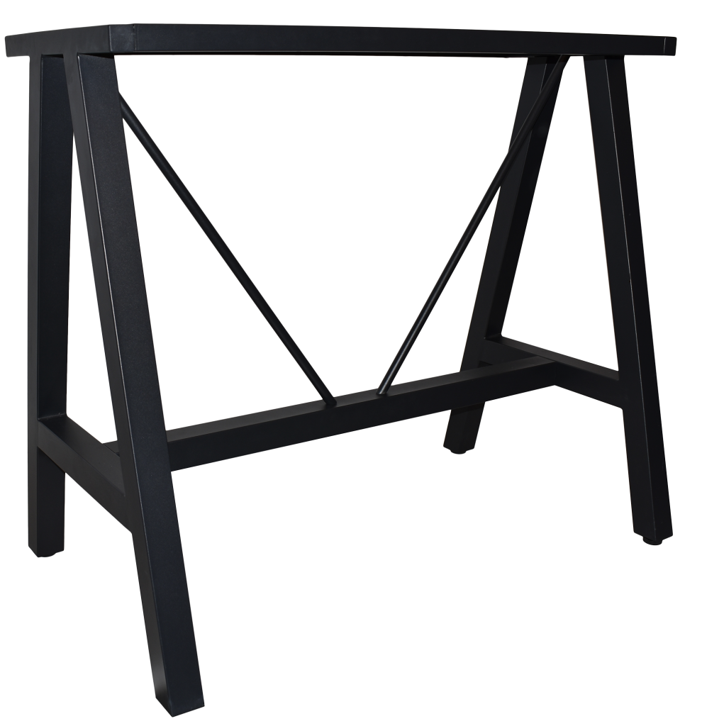 Dry Bar H1050 A Frame Base 1200mm colour BLACK available to order now!