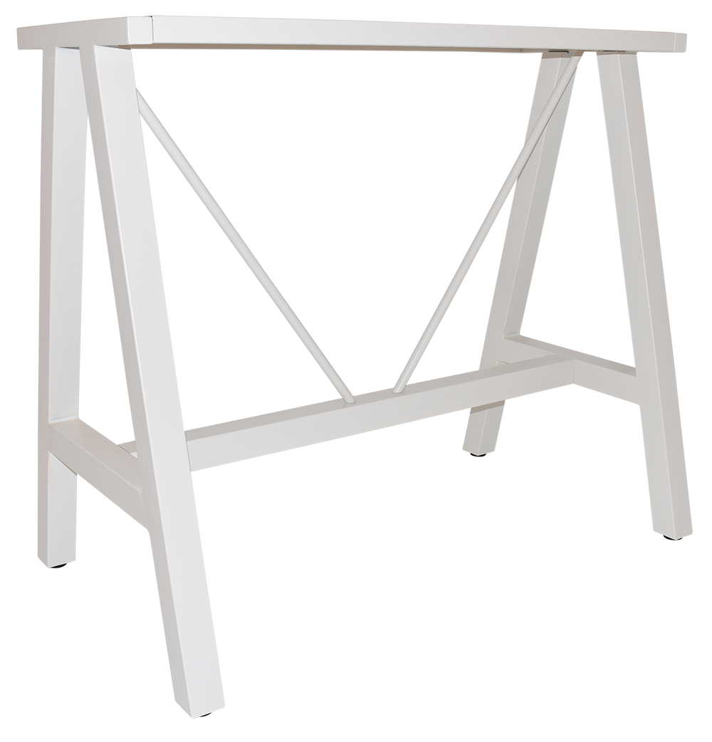 Dry Bar H1050 A Frame Base 1200mm colour WHITE available to order now!