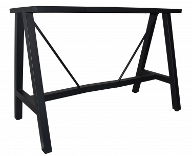 Dry Bar H1050 A Frame Base 1500mm colour BLACK available to order now!