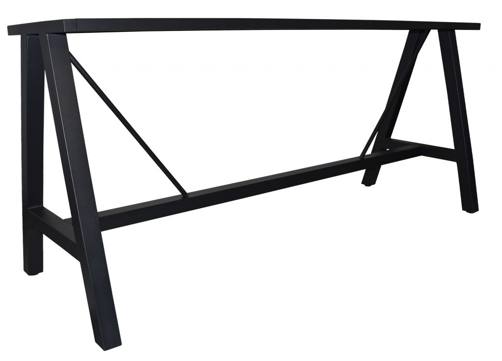 Dry Bar H1050 A Frame Base 2100mm colour BLACK available to order now!