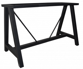 Dry Bar H900 A Frame Base 1500mm colour BLACK available to order now!