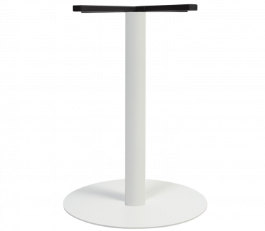 Porto H700 Table Base 450mm colour WHITE available to order now!