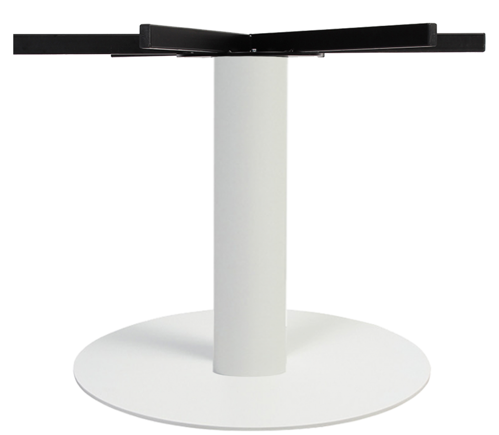 Porto H700 XL Table Base 720mm colour WHITE available to order now!