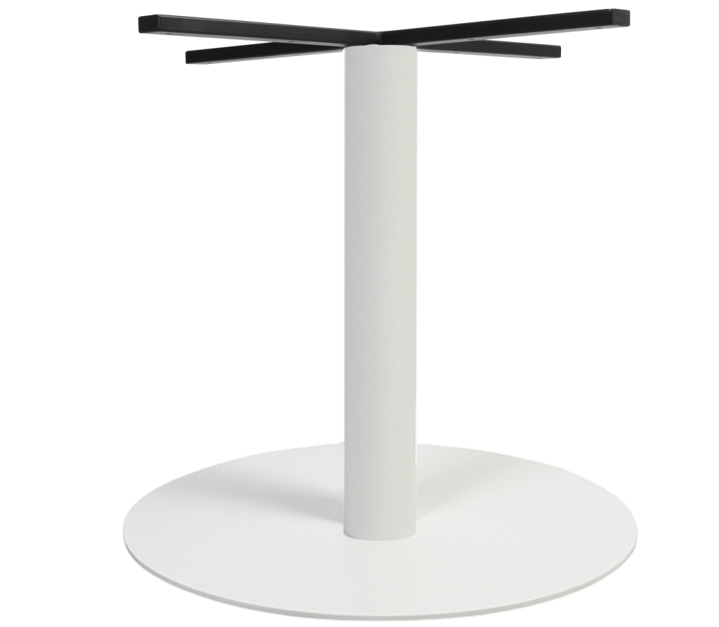 Porto Table Base 720mm colour WHITE available to order now!
