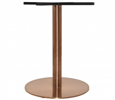 Rome S Steel Table Base 540mm colour COPPER available to order now!