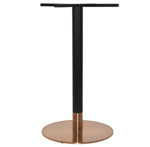 Tivoli 540mm Disc Bar Table Base colour BLACK with COPPER available to order now!