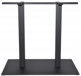 Danube Table Base 800 x 500mm colour BLACK available to order now!