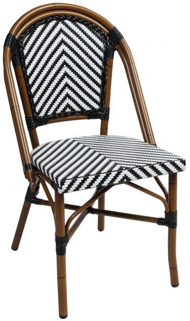 Amalfi Outdoor Wicker Chair colour BLACK available to order now!