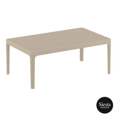 Sky Outdoor Coffee Table colour TAUPE available to order now!