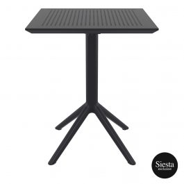 Sky Outdoor Folding Table 600 colour BLACK available to order now!