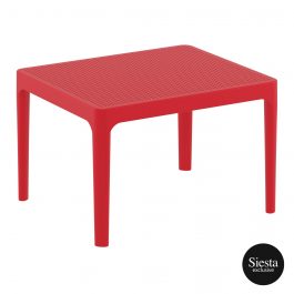 Sky Outdoor Side Table colour RED available to order now!