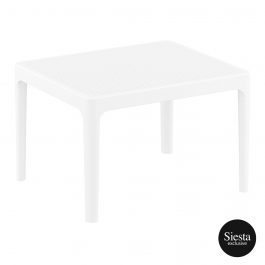 Sky Outdoor Side Table colour WHITE available to order now!