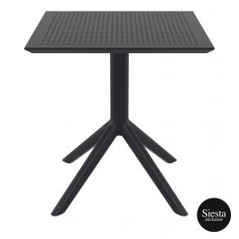 Sky Outdoor Table 700 colour BLACK available to order now!