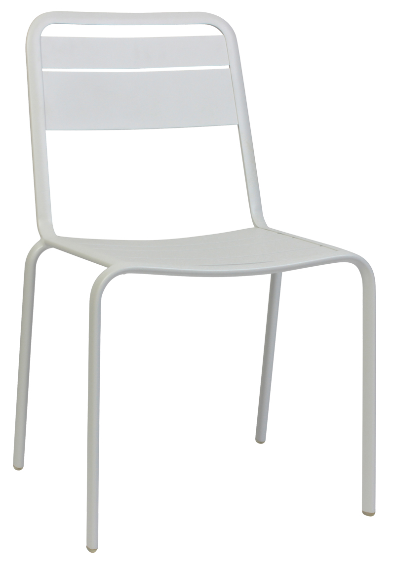 Lambretta Outdoor Café Chair colour WHITE available to order now!