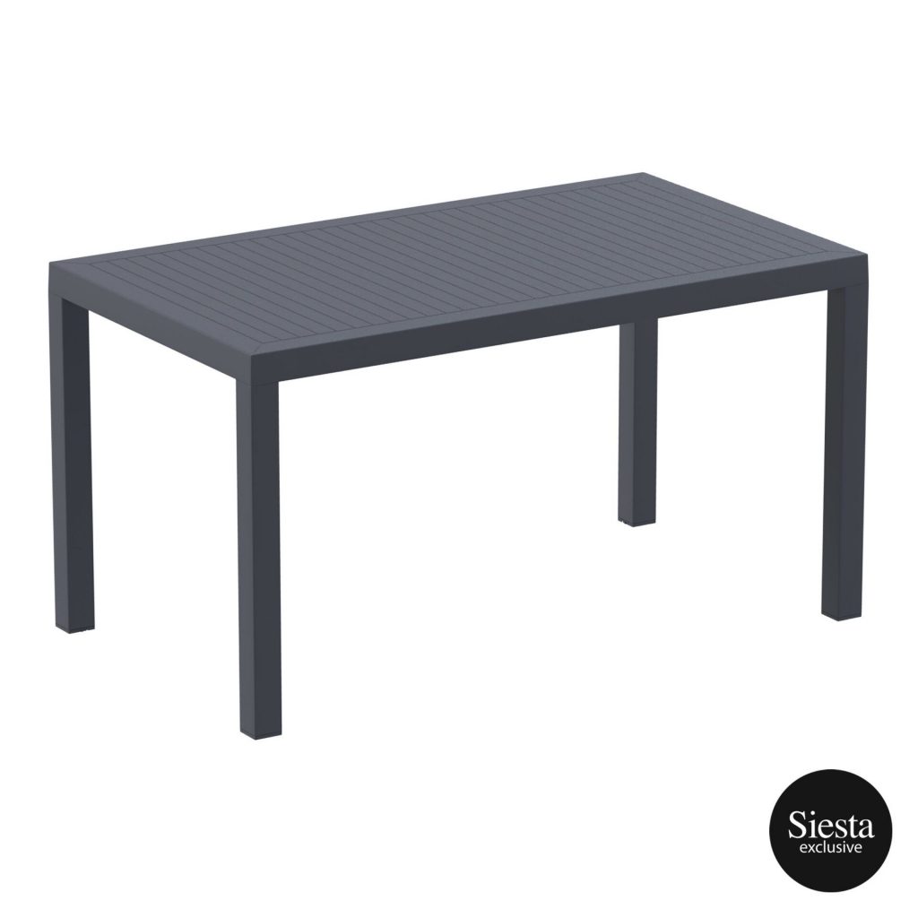 Ares Outdoor Table 1400 colour ANTHRACITE available to order now!
