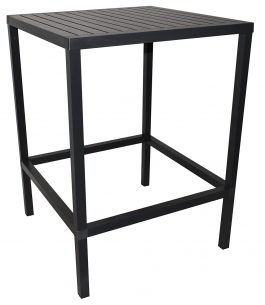 Cube Outdoor Bar Table colour ANTHRACITE available to order now!