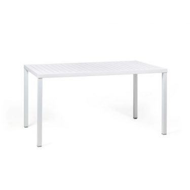 Cube Outdoor Table 1400 x 800mm colour WHITE available to order now!