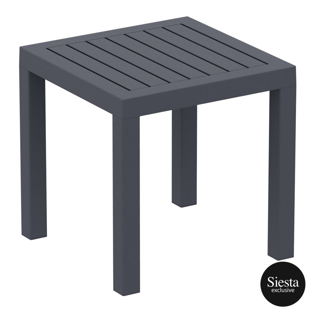 Ocean Outdoor Side Table colour ANTHRACITE available to order now!