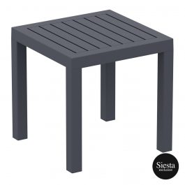 Ocean Outdoor Side Table colour ANTHRACITE available to order now!