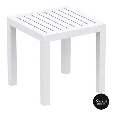 Ocean Outdoor Side Table colour WHITE available to order now!