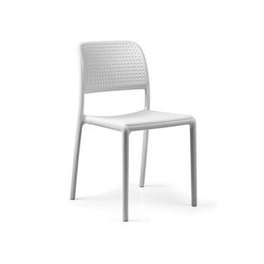 Bora Outdoor Café Chair colour WHITE available to order now!