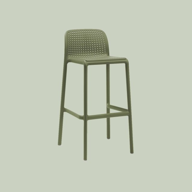 Bora Outdoor Stool 750mm colour AGAVE available to order now!