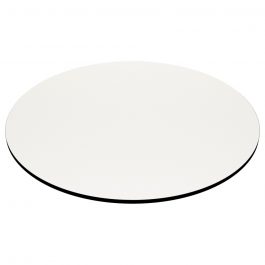 Compact Laminate Table Top round colour WHITE available to order now!