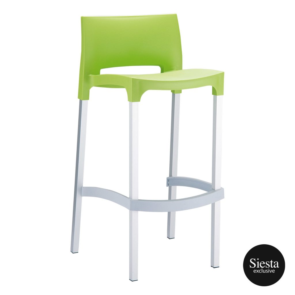Gio Outdoor Stool colour GREEN available to order now!