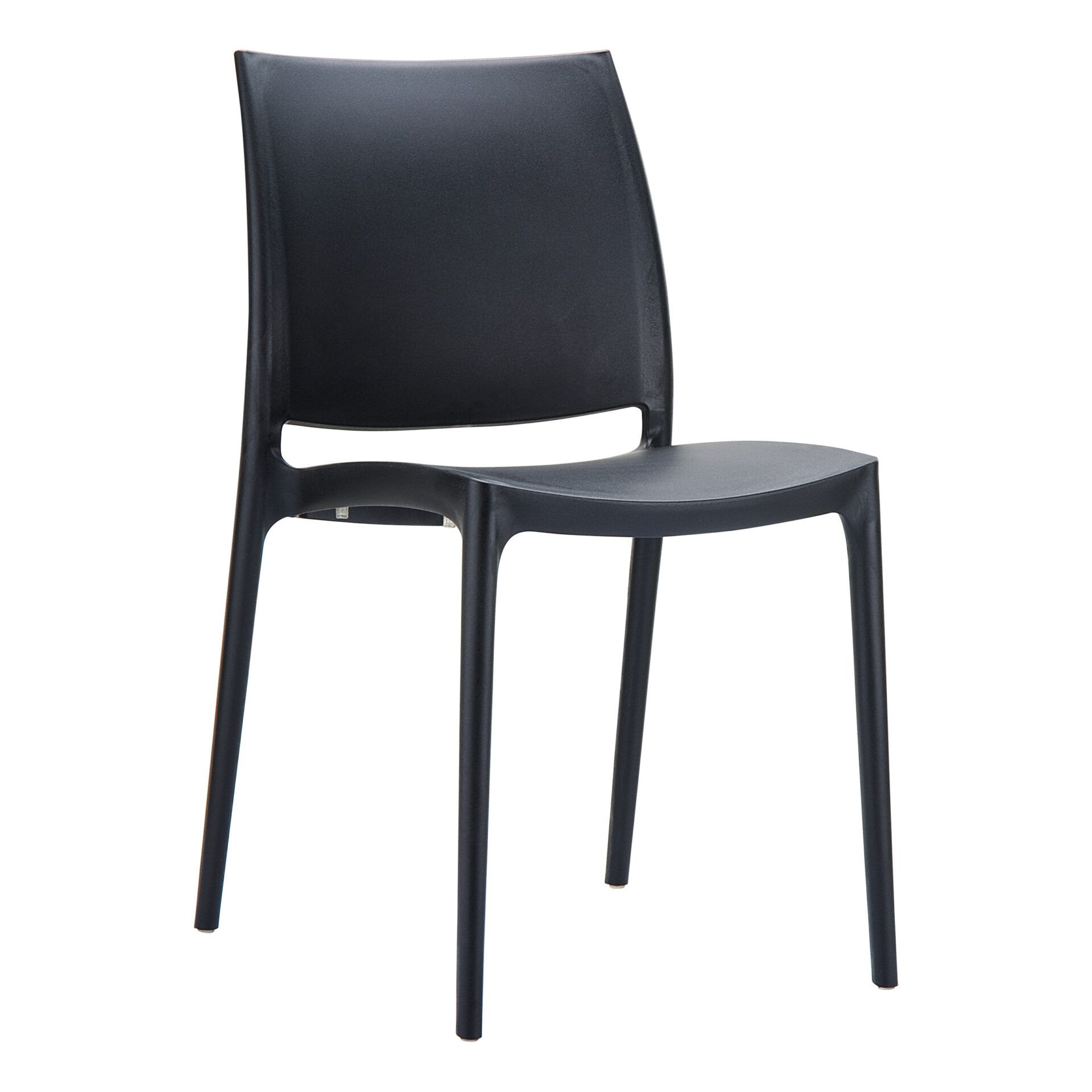 Maya Outdoor Café Chair colour BLACK available to order now!