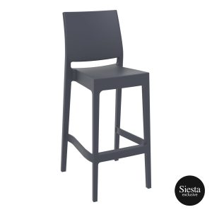 Maya Outdoor Stool 750mm colour ANTHRACITE available to order now!