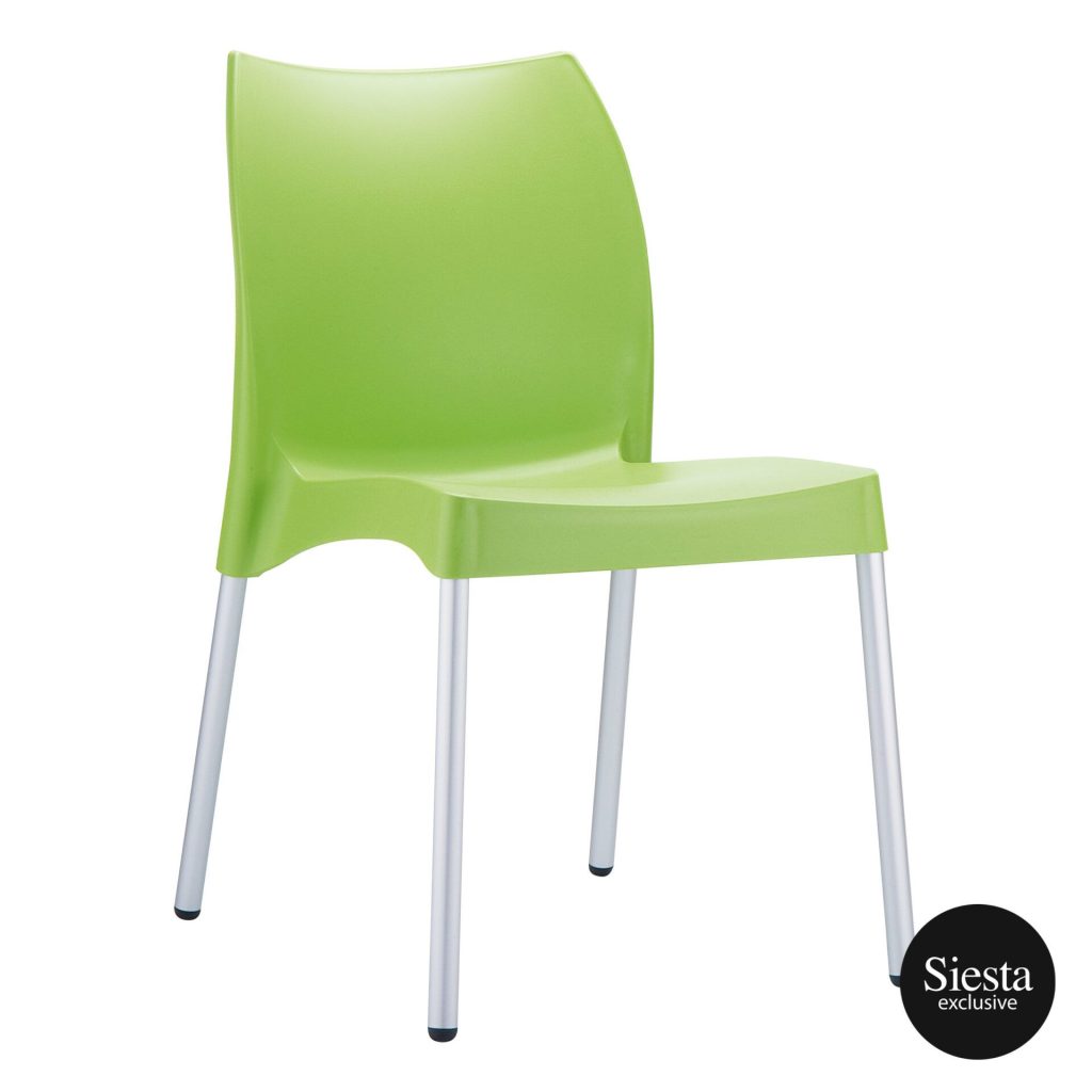 Vita Outdoor Café Chair colour GREEN available to order now!