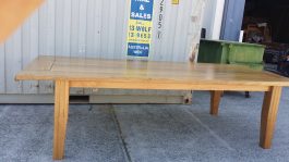 Rectangular Teak indoor timber table AP available to order now!