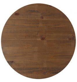 Round 700mm Rustic Timber Table Top available to order now!