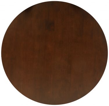 Round 800mm Timber Table Top colour WALNUT available to order now!