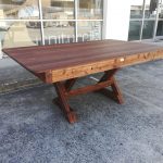 Rectangular Currumbin Kwila Outdoor Timber Table available to order now!