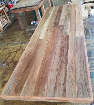 Custom Recycled Timber Table Top available to order now!