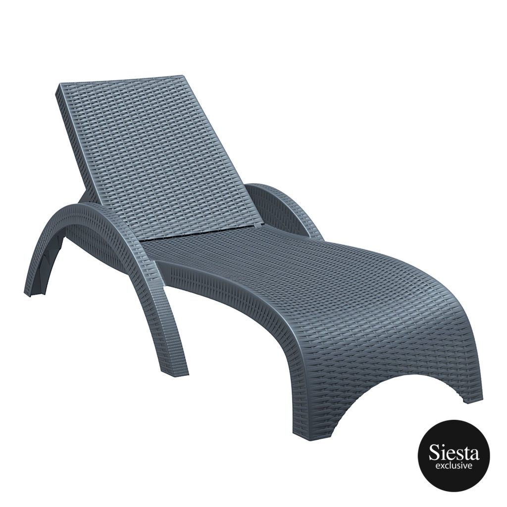 Fiji Sun Lounge colour ANTHRACITE available to order now!