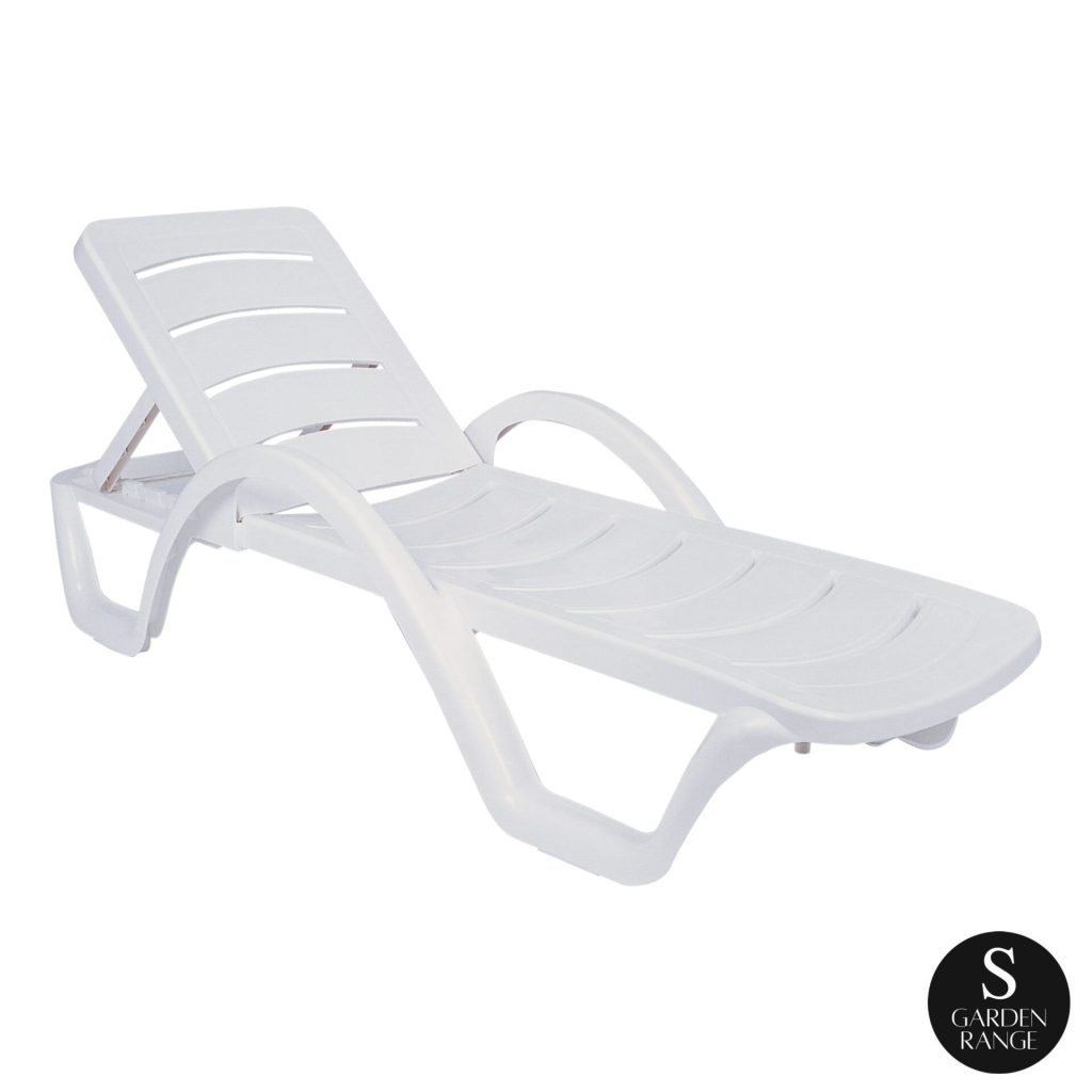 Aqua Sun Lounge colour WHITE available to order now!