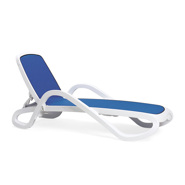 Barbados Sun Lounge in WHITE and BLUE available to order now!