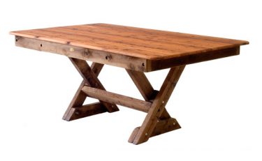 Rectangular Currumbin Cypress Outdoor Timber Table available to order now!