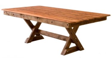Yamba Cypress Outdoor Timber Table available to order now!