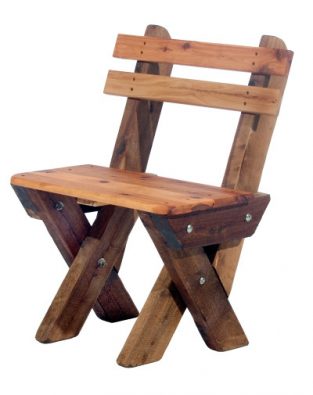 Single Seat Slat Back Cypress Outdoor Timber Bench available to order now!