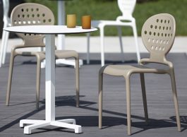 Cross Outdoor Table Base colour WHITE available to order now!