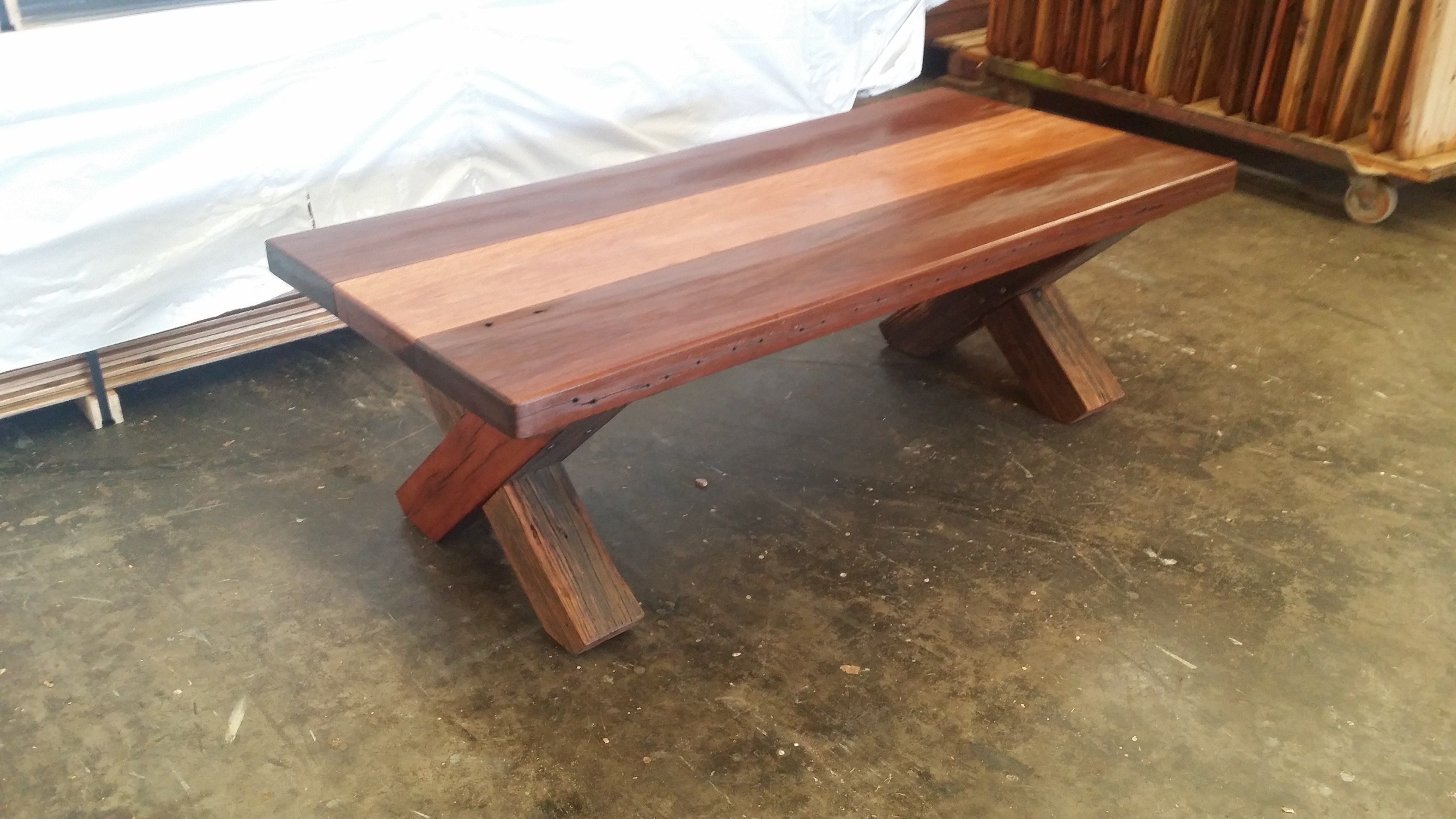 Recycled Timber Coffee Table P | Recycled Furniture | Coffee Tables