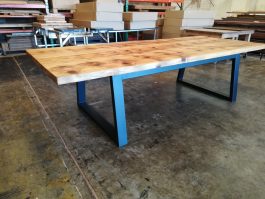 Les Silky Oak Table in SILKY OAK timber available to order now!