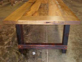 Recycled timber table MN available to order now!