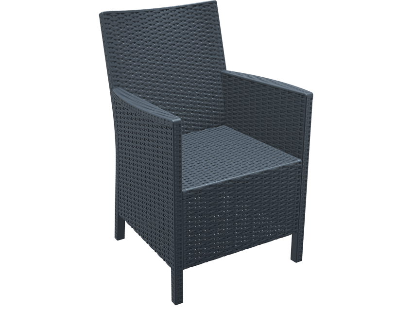 California Outdoor Tub Chair colour ANTHRACITE available to order now!
